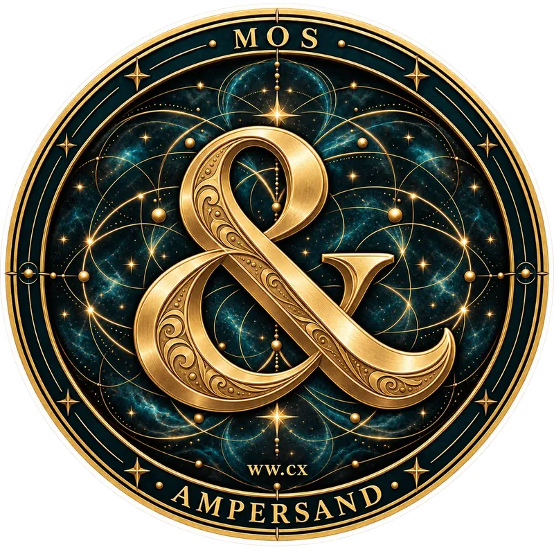 Ampersand MOS Sticker