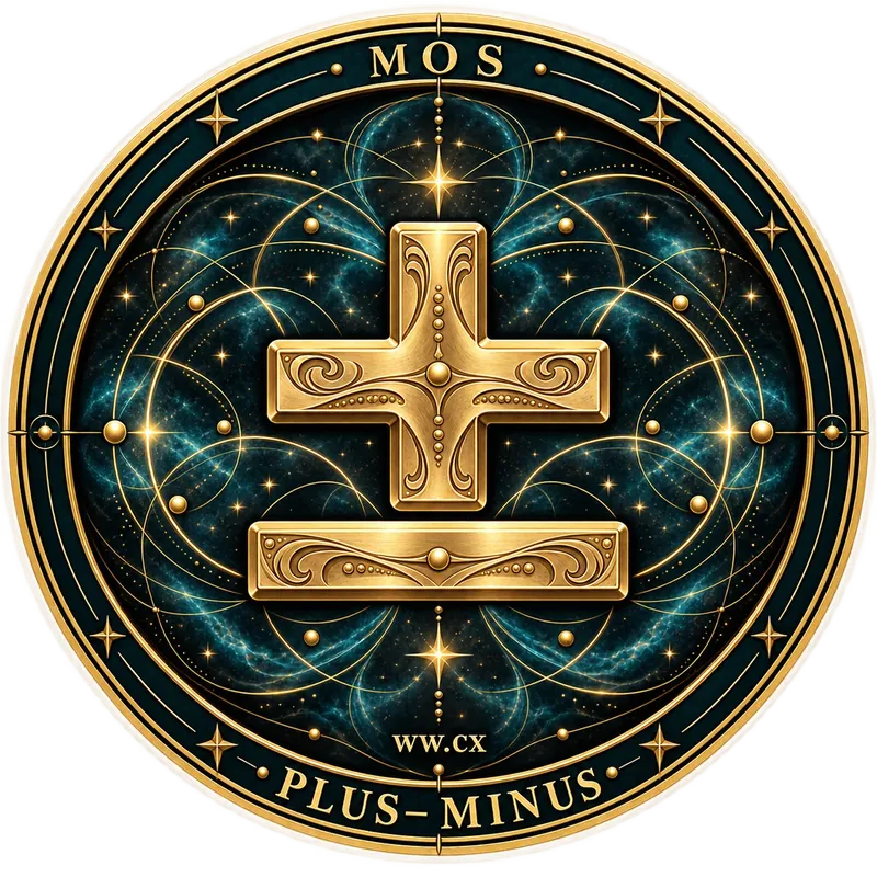 Plus–Minus MOS Sticker